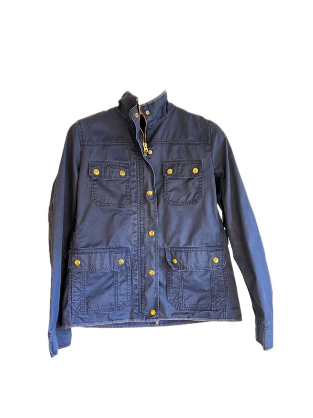 J.Crew Downtown Field Jacket Navy Small - Picture 4 of 11